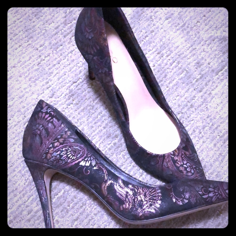 Also floral heels